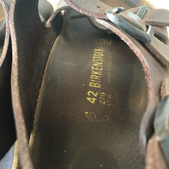 Birkenstock Milano Brown Sandals size 42 - Picture 11 of 16